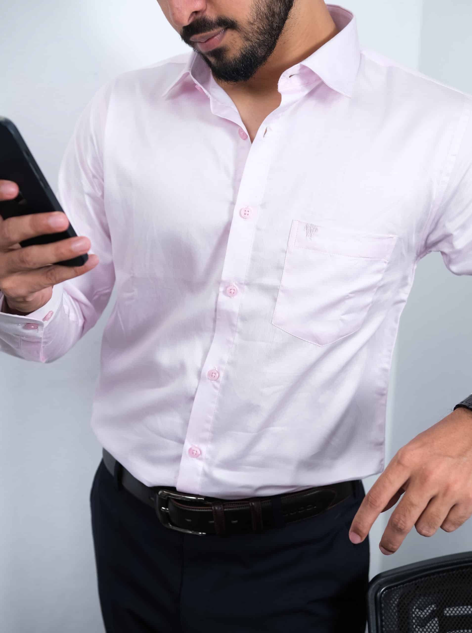 BabyPink Formal Shirt - Image 3