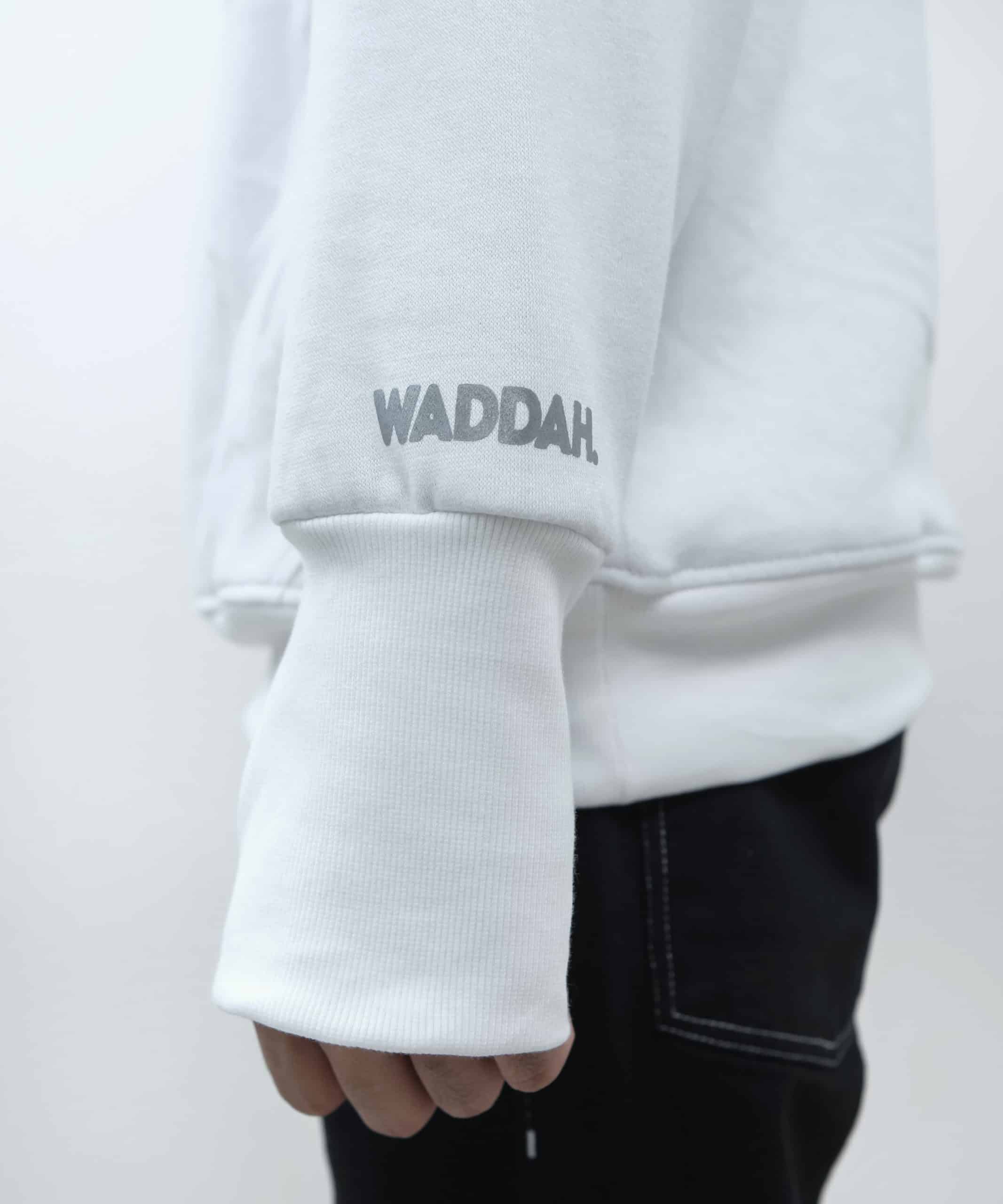 Thumbhole Hoodie(White) - Image 5