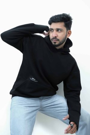 Thumbhole Hoodie(Black)