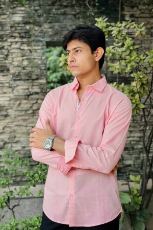 Oxford Shirt-Peach