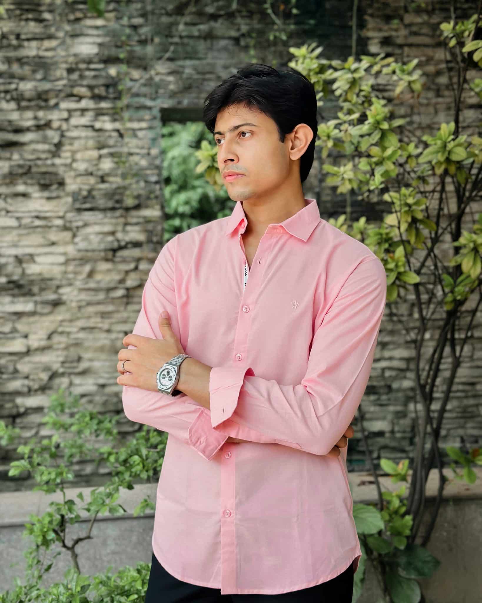 Oxford Shirt-Peach