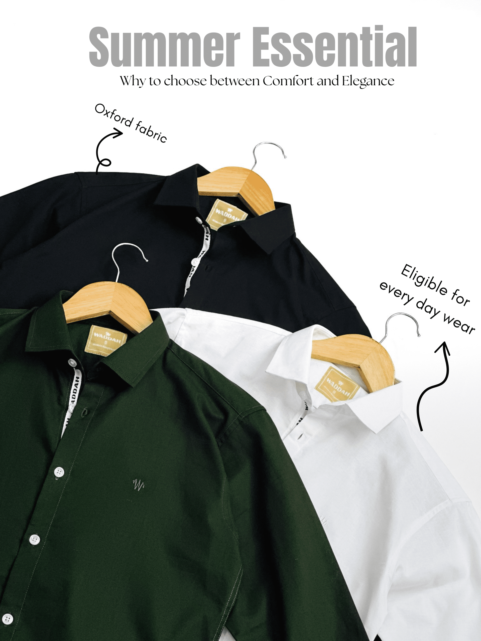 Oxford Shirt-White - Image 9