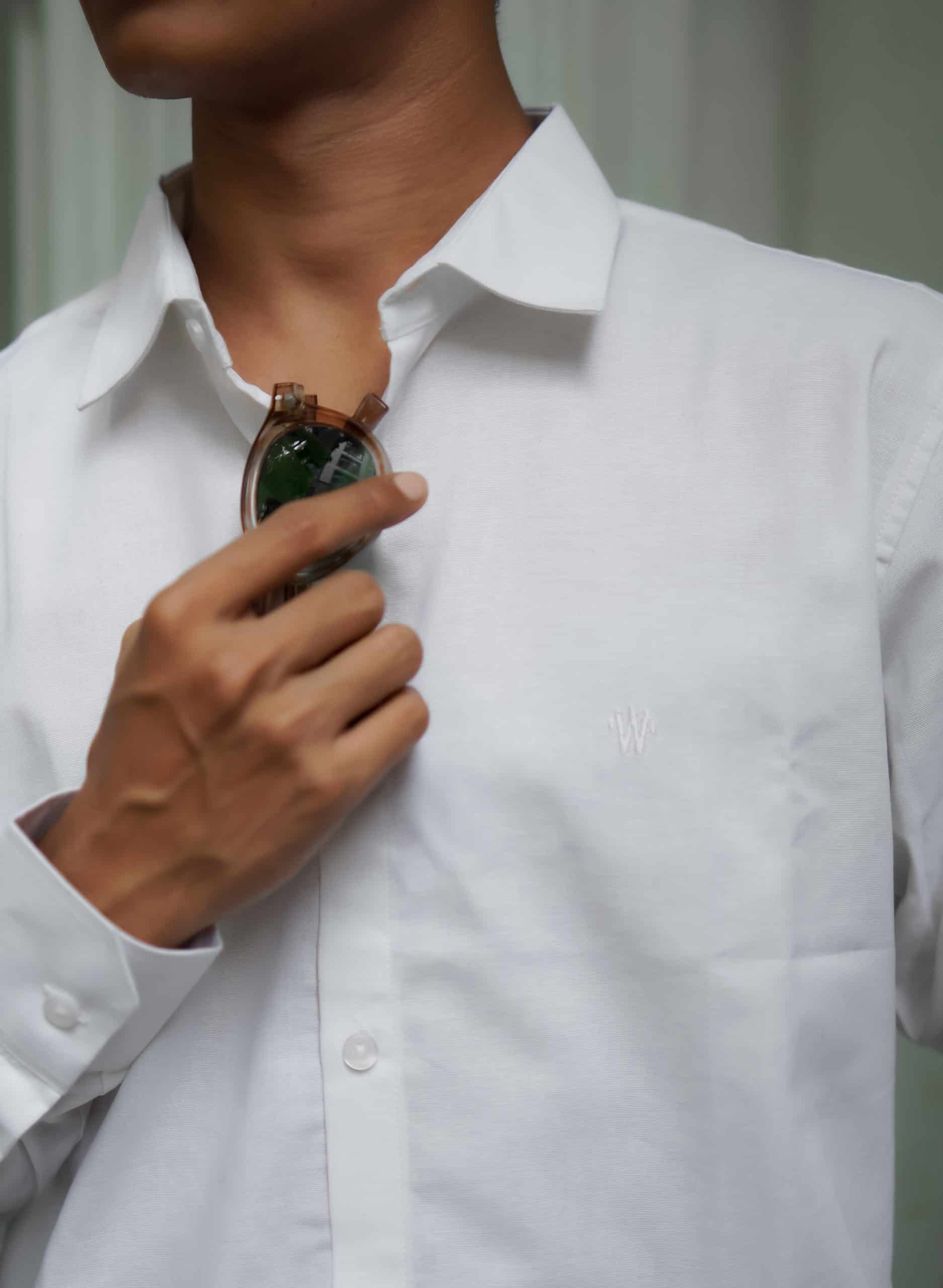 Oxford Shirt-White - Image 7