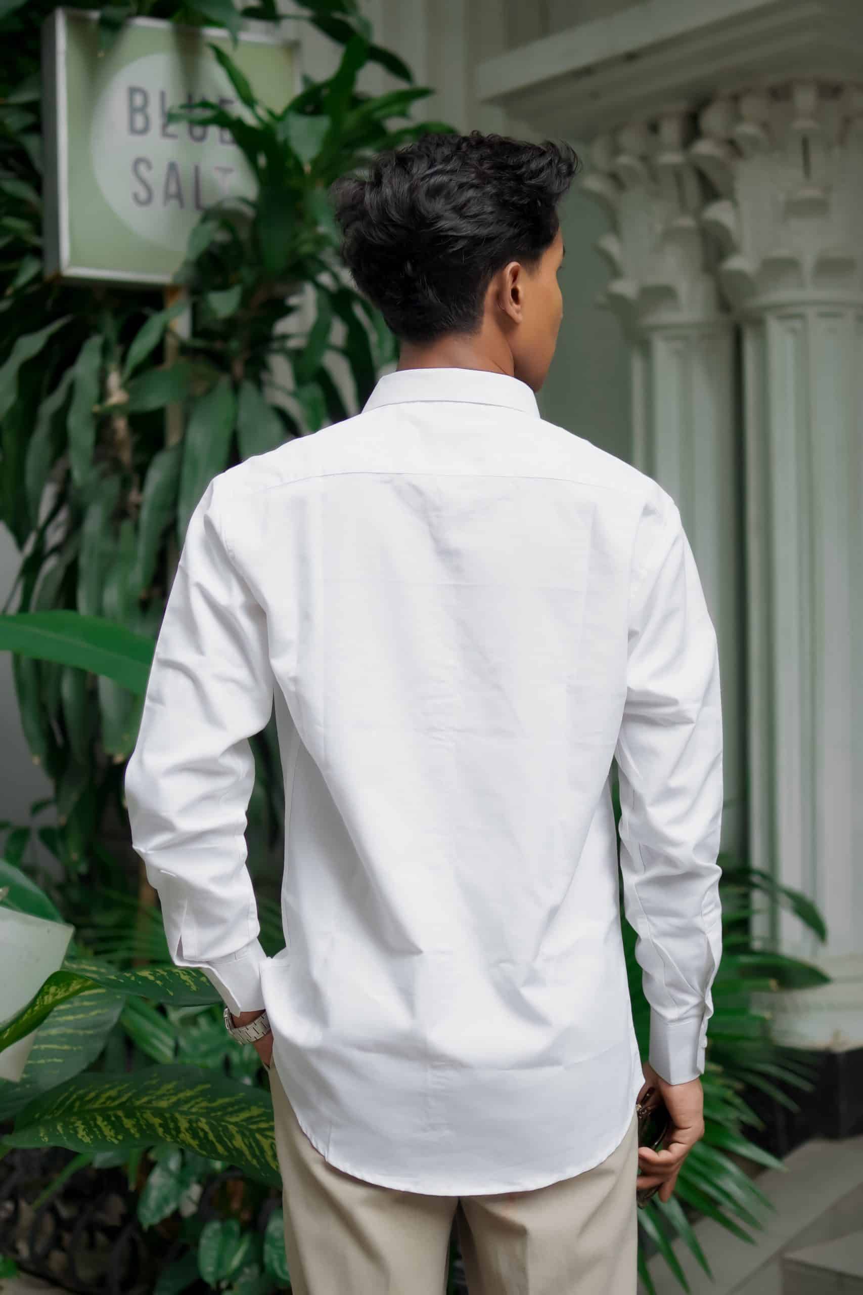 Oxford Shirt-White - Image 3
