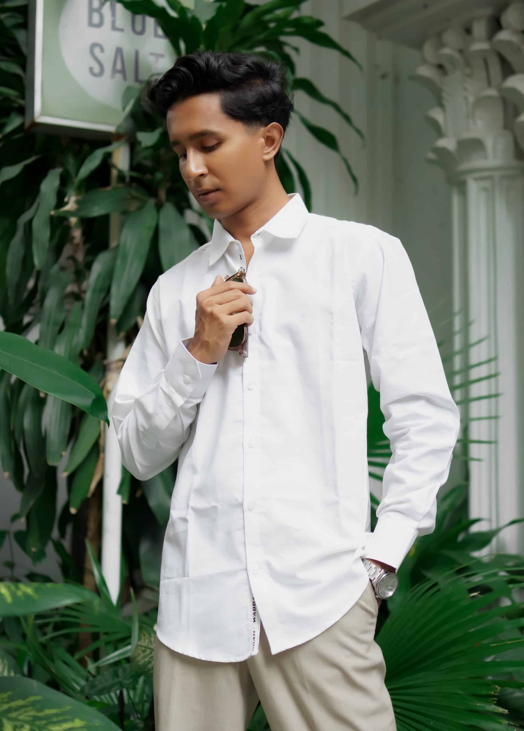 Oxford Shirt-White - Image 2