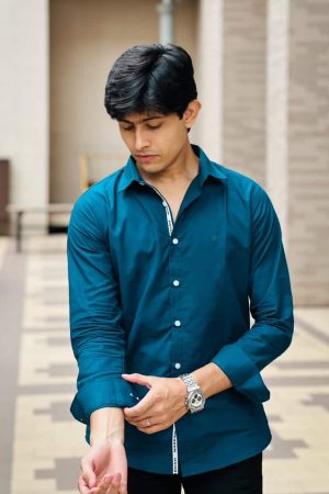 Oxford Shirt-Teal