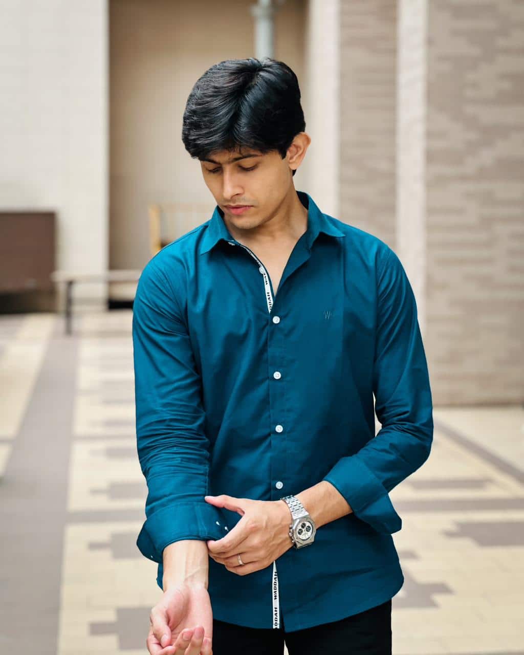 Oxford Shirt-Teal