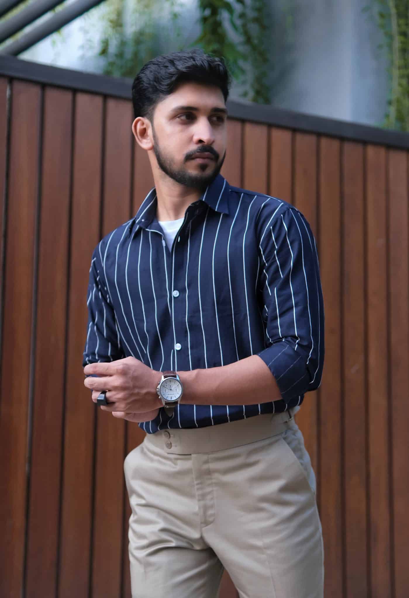 Nautica Navy Stripe