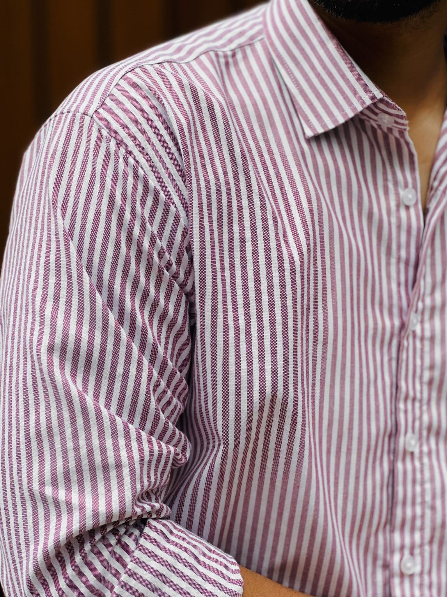 Mocha Brown Stripe - Image 3