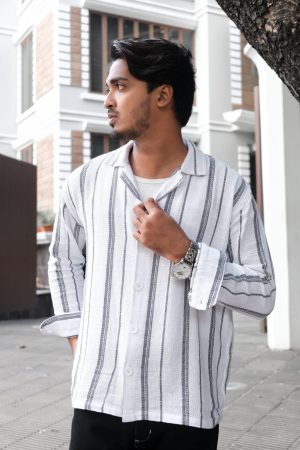 Monochrome Knit Cuban