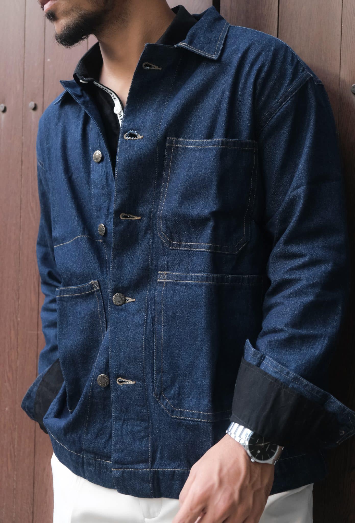 The Structured Indigo Shacket - Image 5
