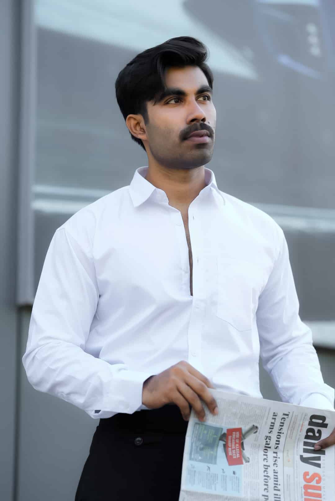Classic White Formal - Image 3