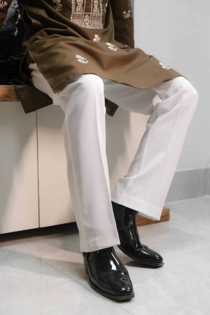 Flared Bootcut Pajama (CREAM)