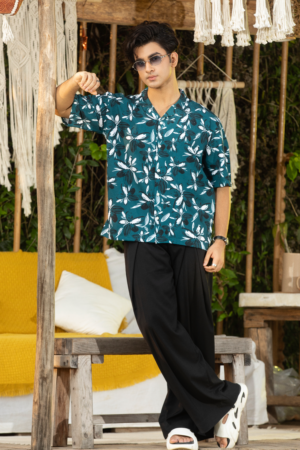 Teal Oasis Resort Shirt