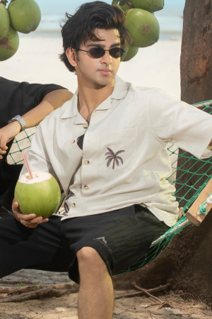 Sandbar Palm Resort Shirt
