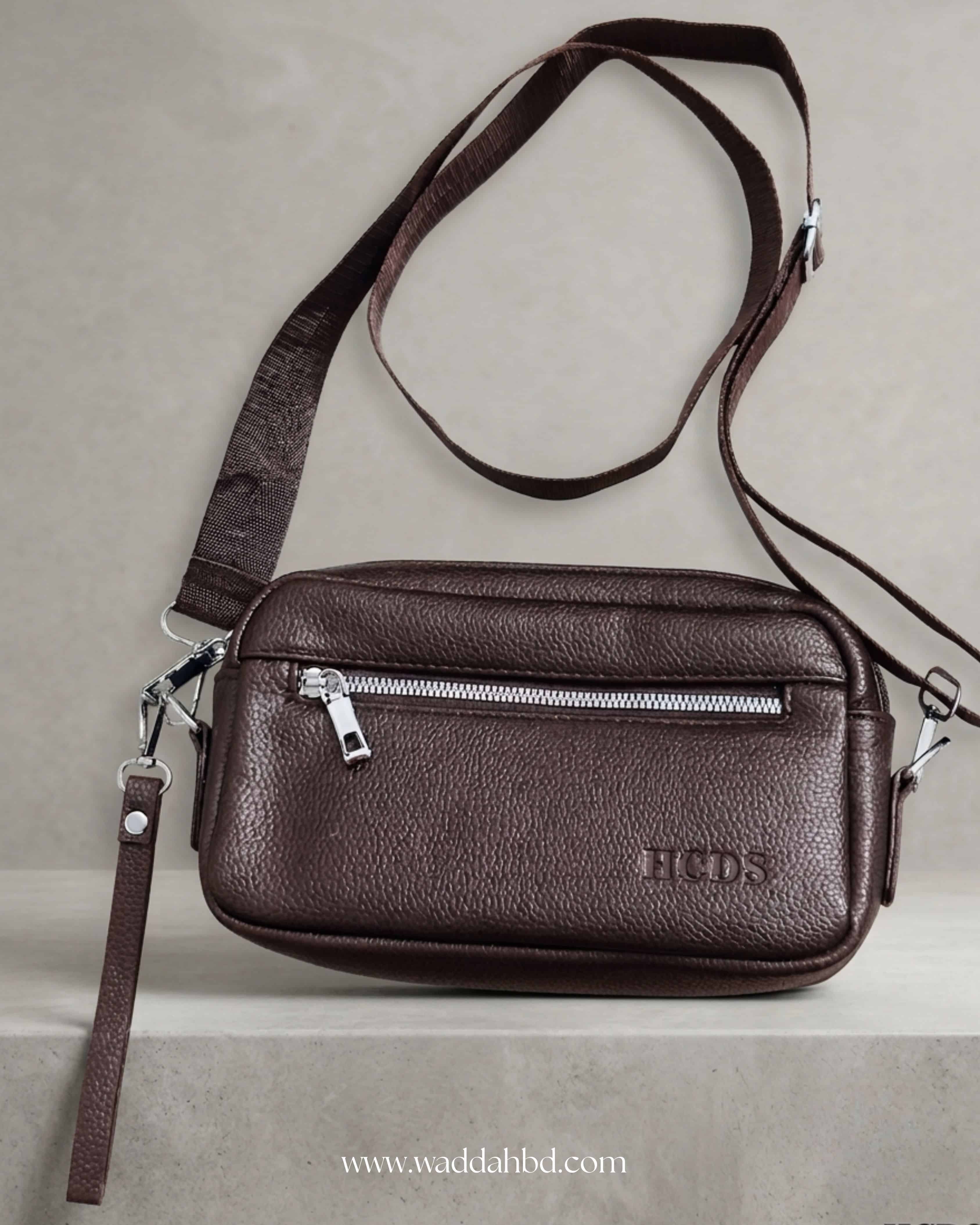 Pebbeled Cross-Body Bag - Image 3