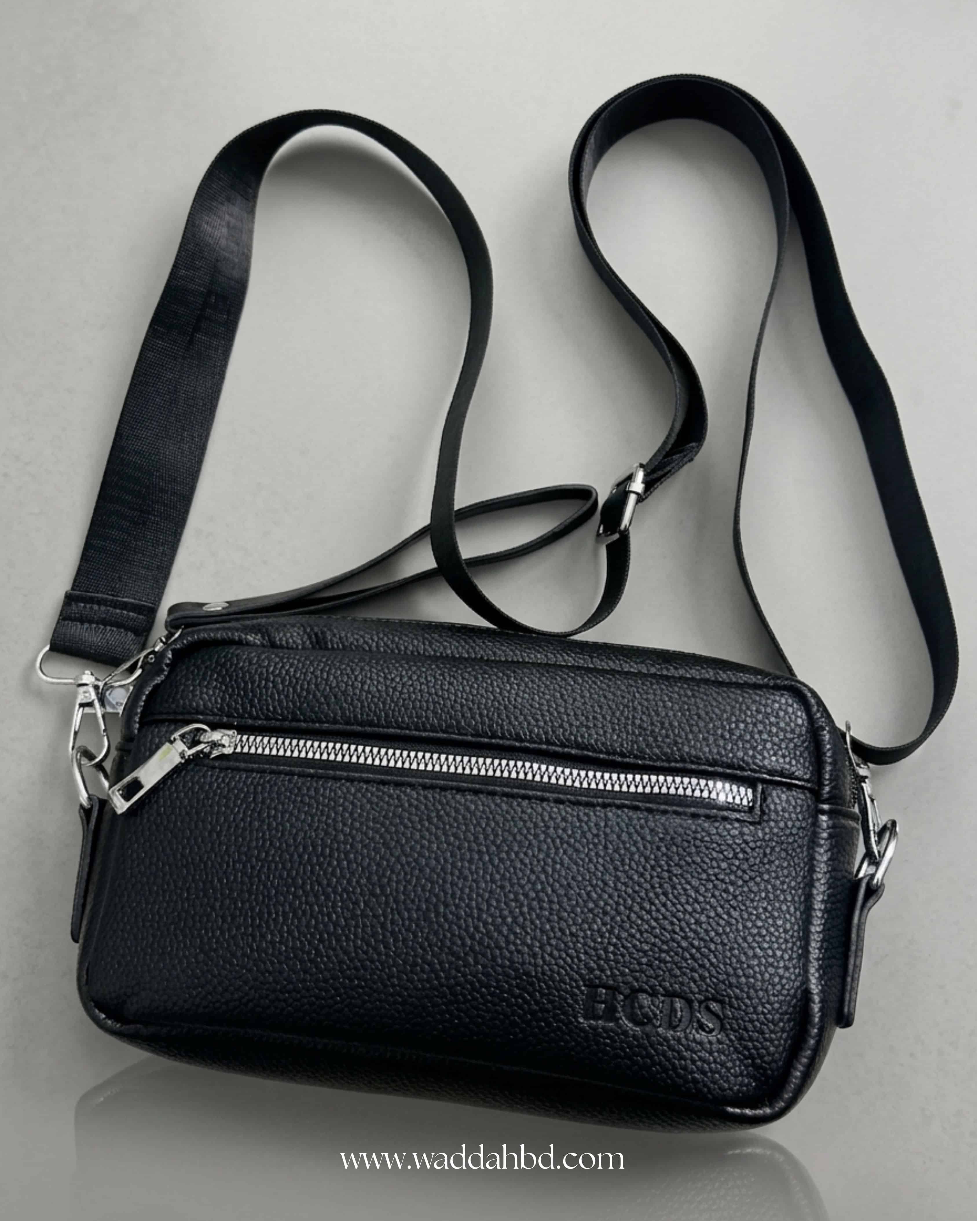 Pebbeled Cross-Body Bag - Image 2