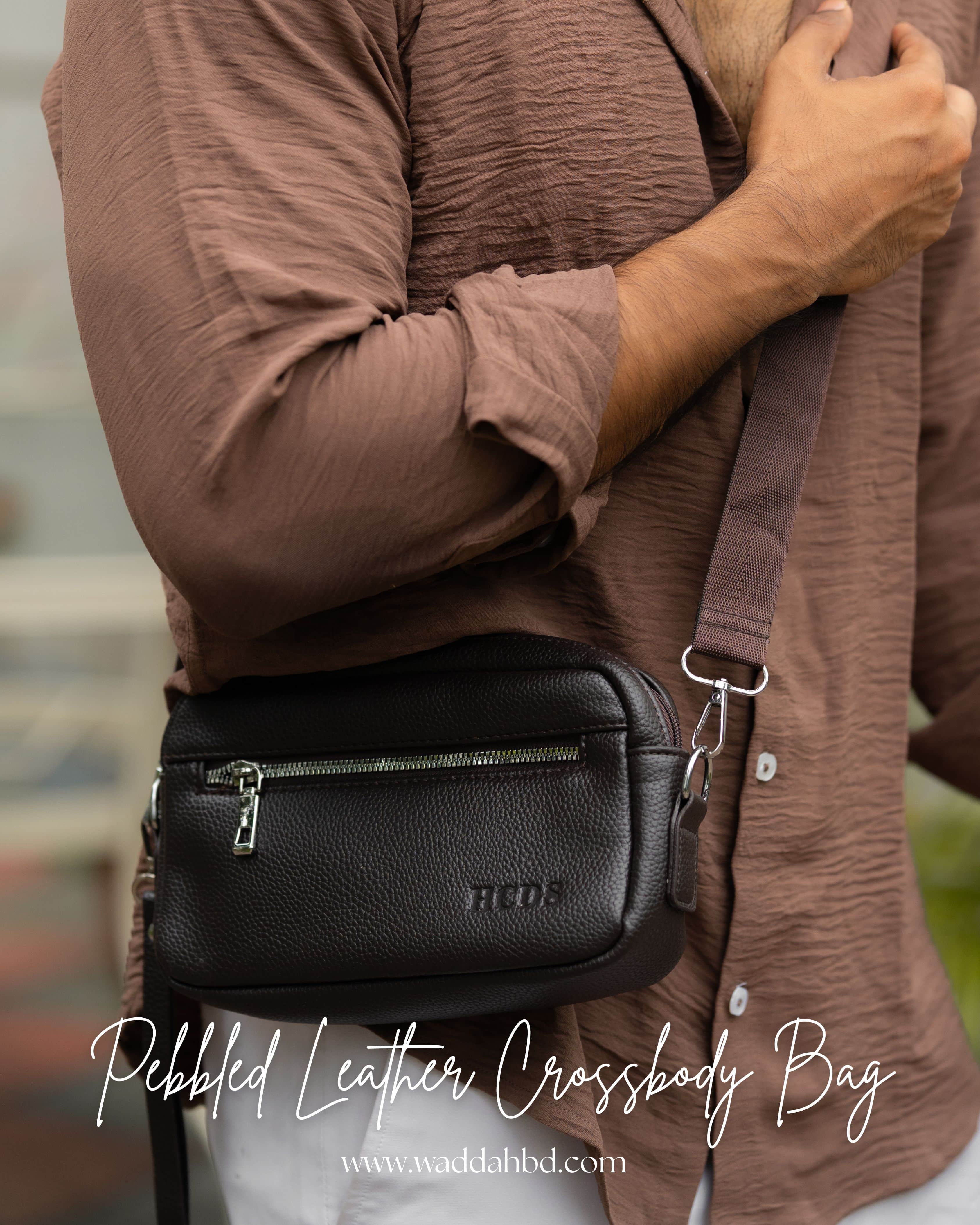 Pebbeled Cross-Body Bag - Image 6