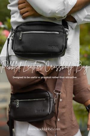 Pebbeled Cross-Body Bag